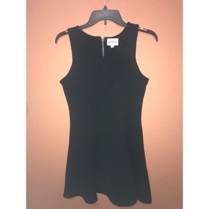 Black skater dress
